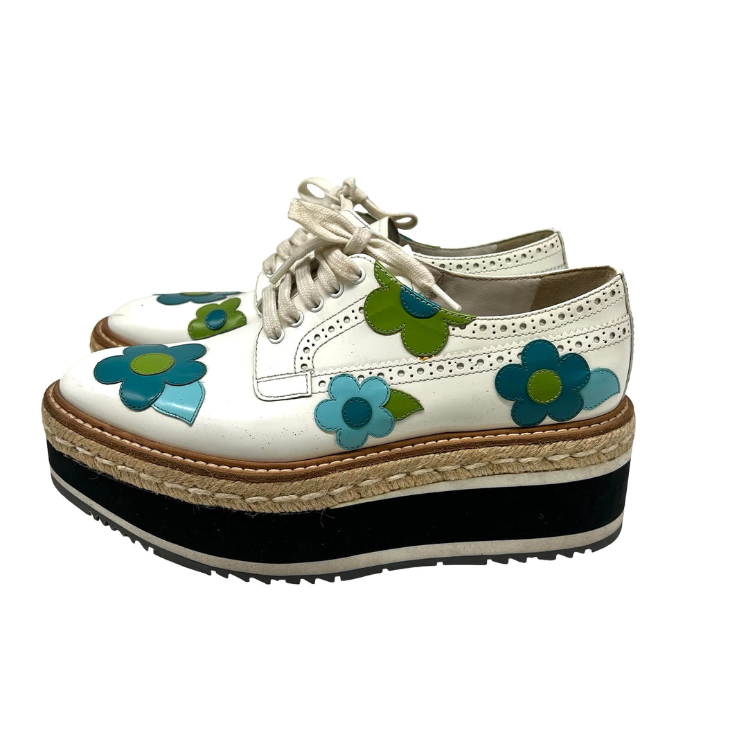 Zapatos Prada T.37.5