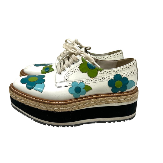 Zapatos Prada T.37.5