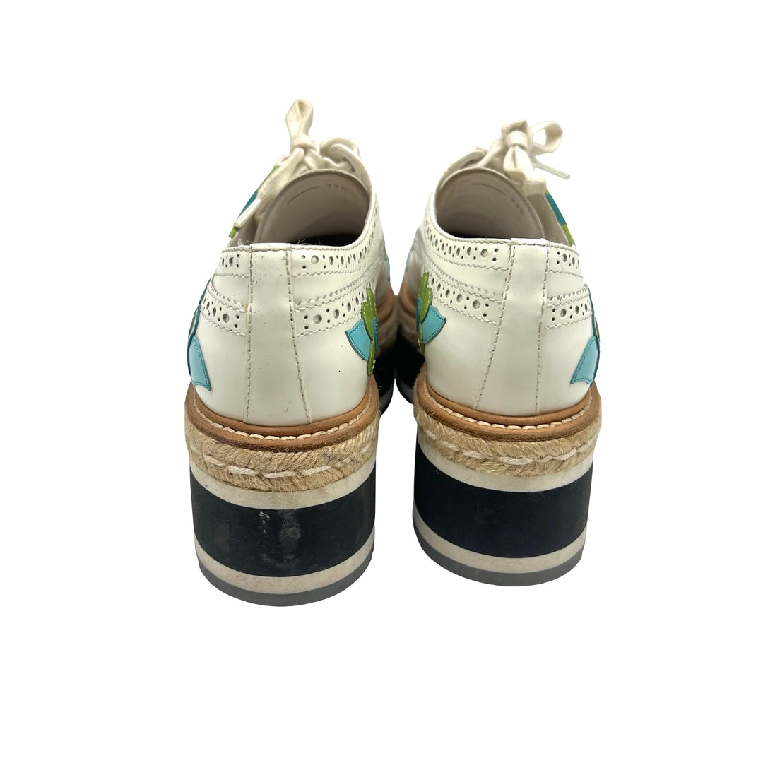 Zapatos Prada T.37.5