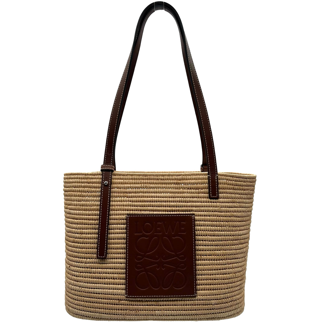 Bolsa Loewe X Paula's Ibiza Square Basket Pequeña