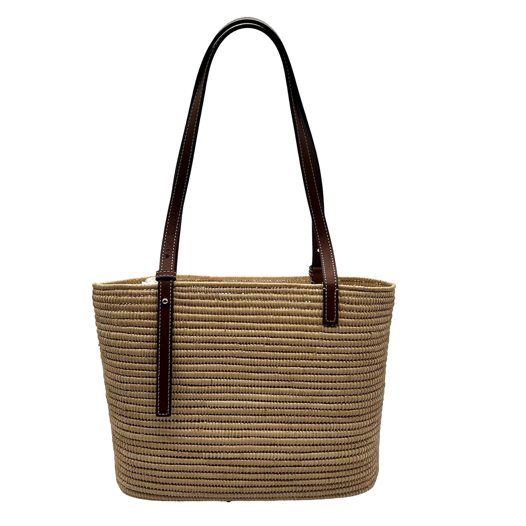 Bolsa Loewe X Paula's Ibiza Square Basket Pequeña