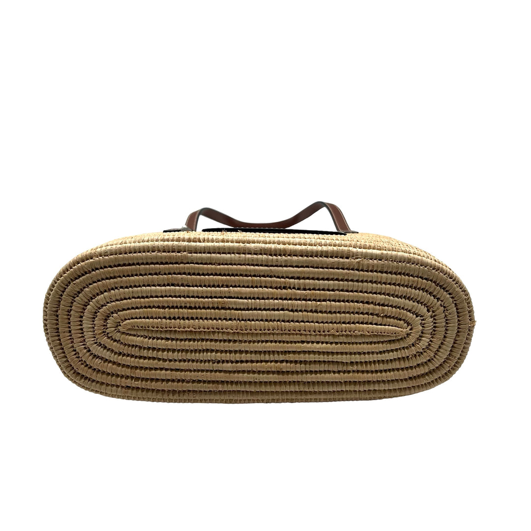 Bolsa Loewe X Paula's Ibiza Square Basket Pequeña