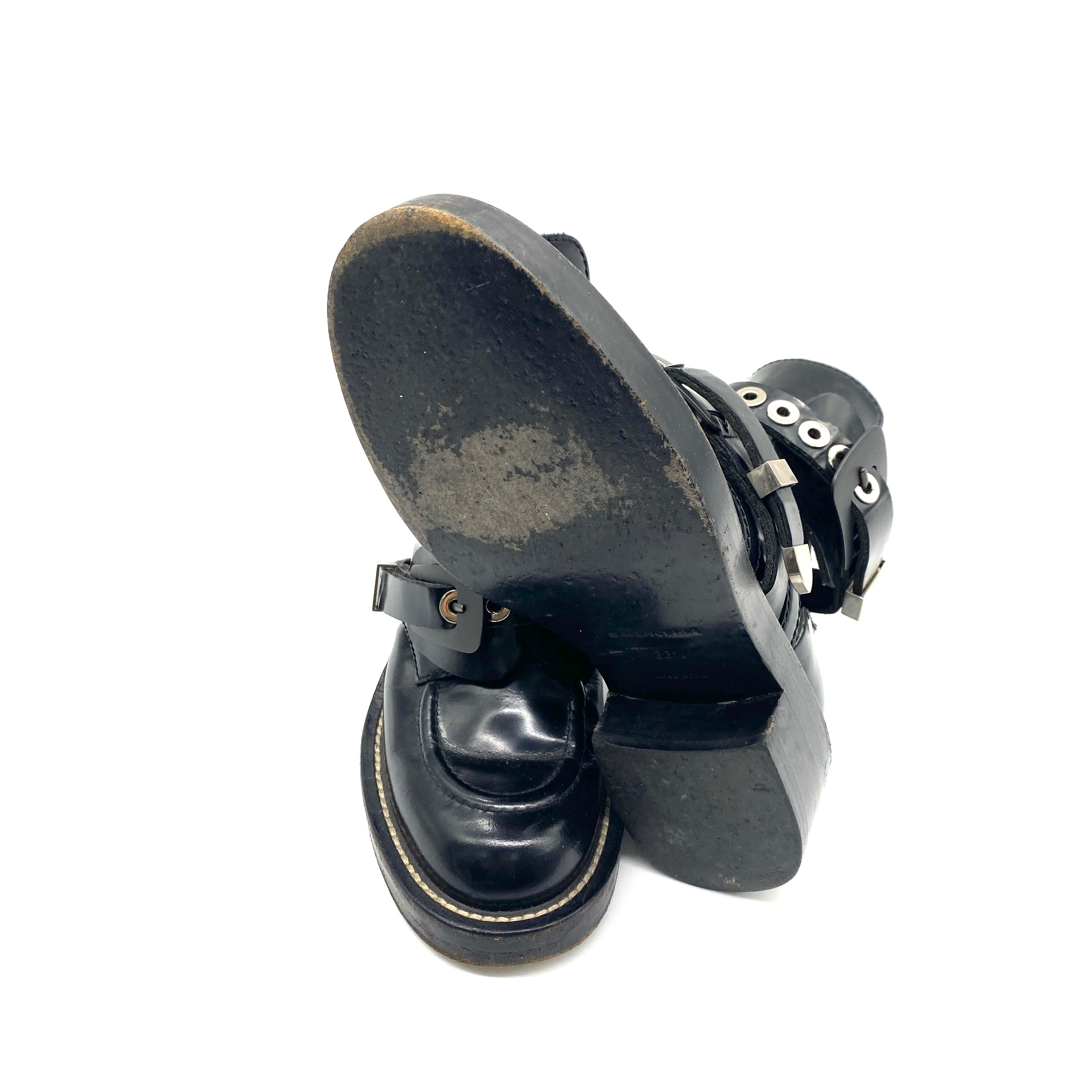 Botines Balenciaga Ceniture T.36.5