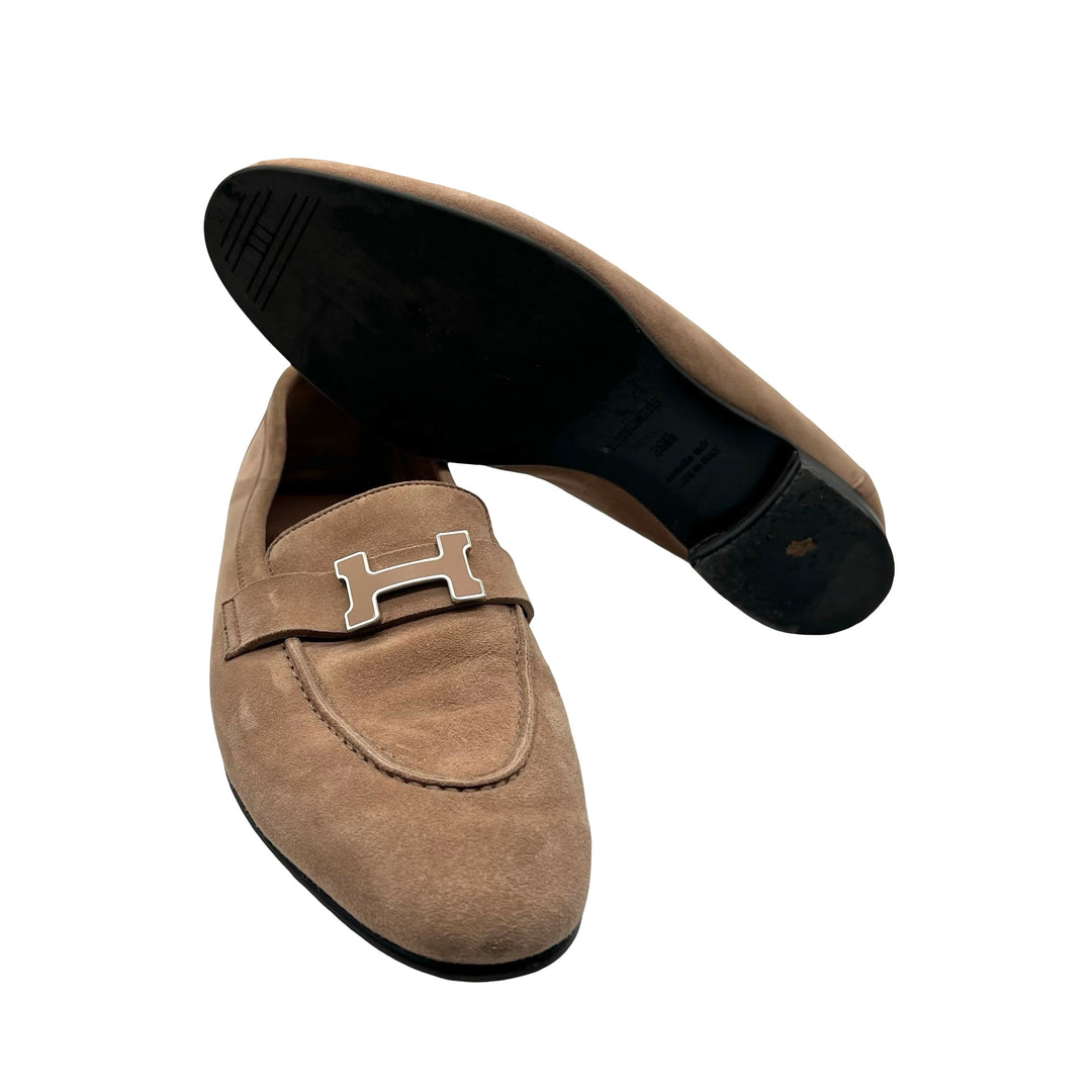 Mocasines Hermès Paris T.39.5