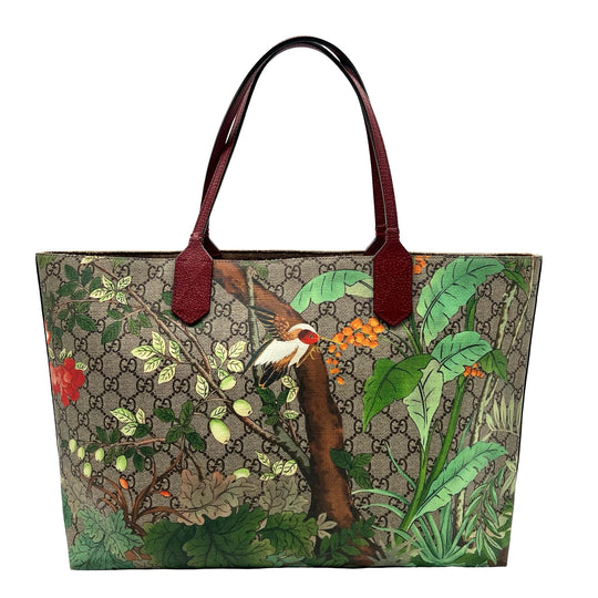 Bolsa Gucci GG Supreme Tian Tote Mediano