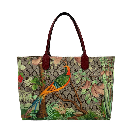 Bolsa Gucci GG Supreme Tian Tote Mediano