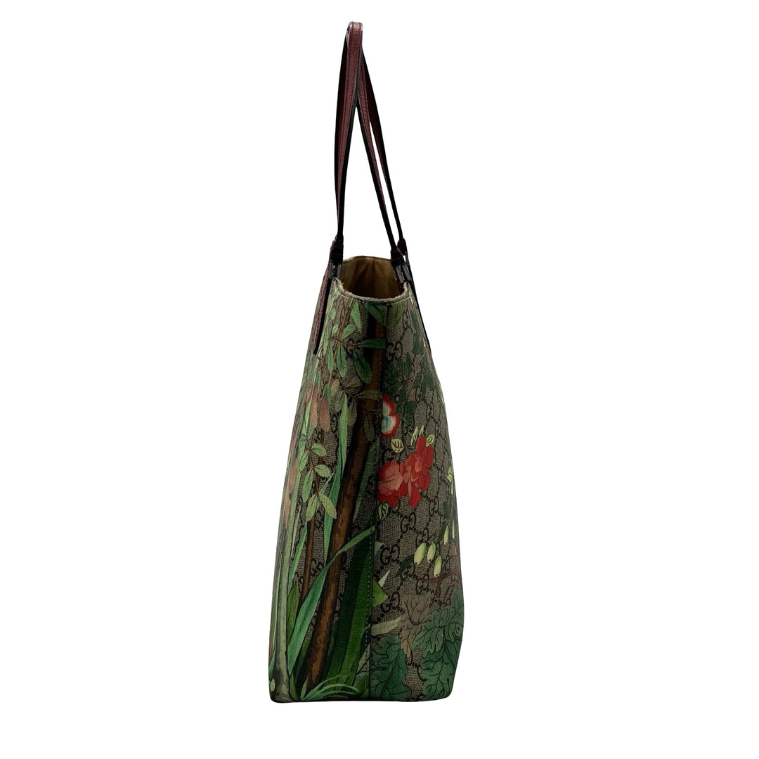 Bolsa Gucci GG Supreme Tian Tote Mediano