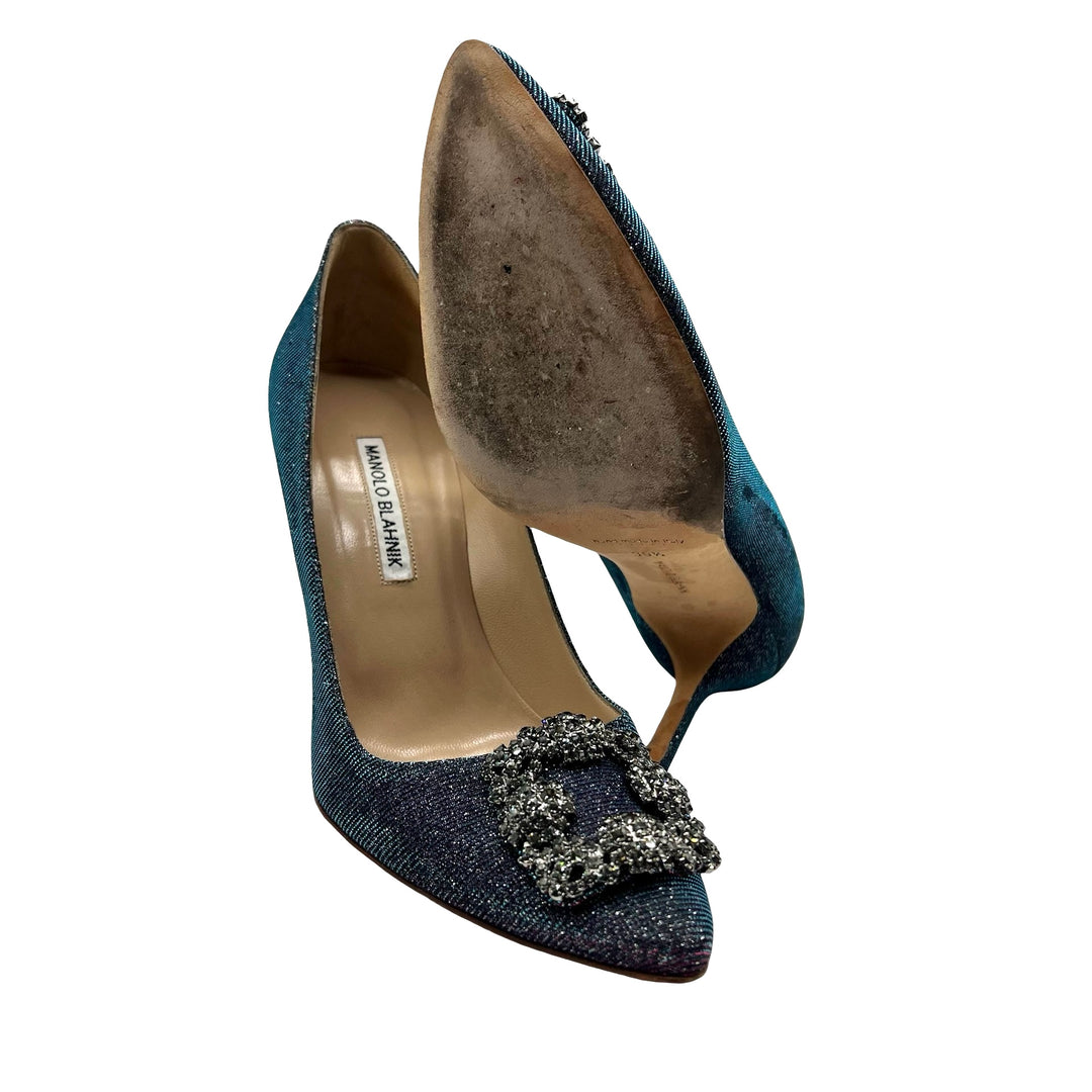 Pumps Manolo Blahnik Hangisi T.39.5