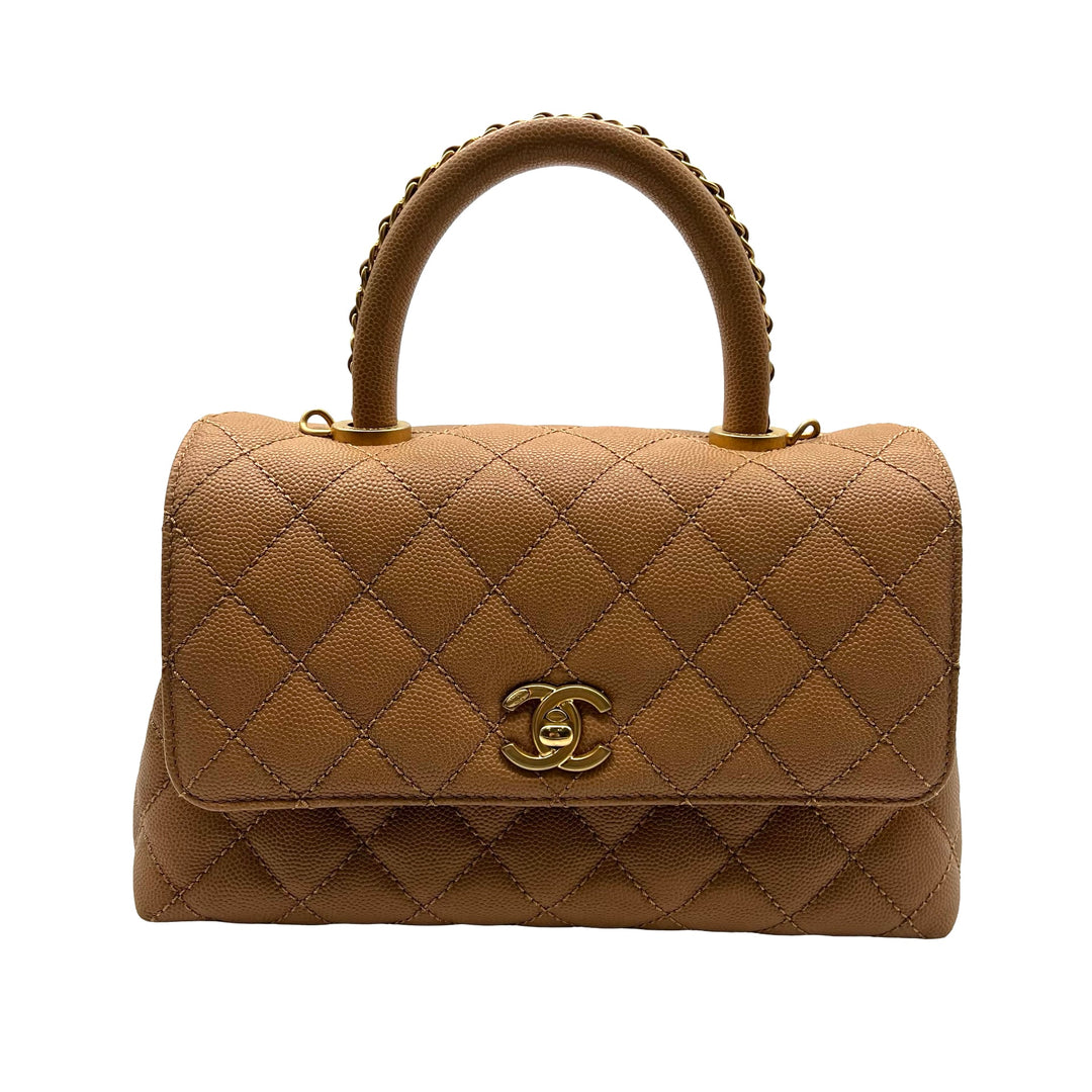 Bolsa Chanel Coco Handle Pequeña
