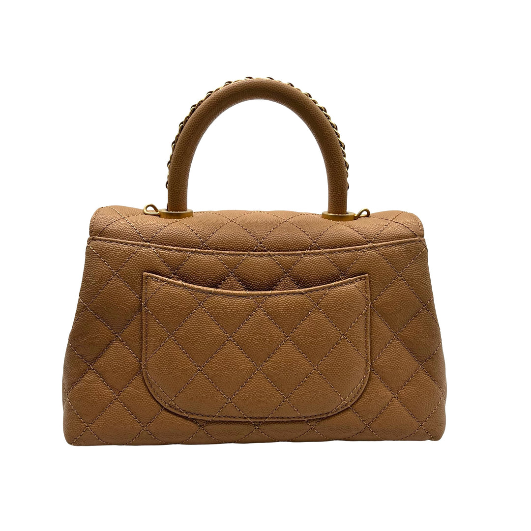 Bolsa Chanel Coco Handle Pequeña