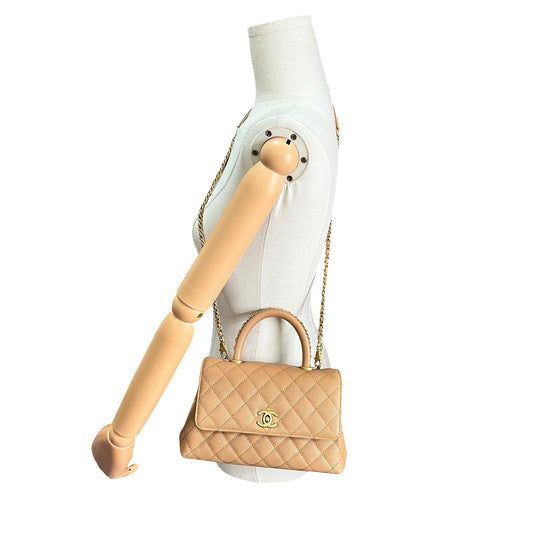 Bolsa Chanel Coco Handle Pequeña