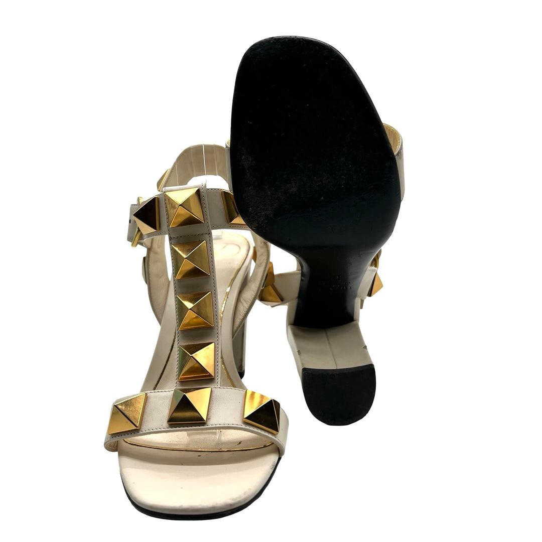 Sandalias Valentino Roman Stud T.37