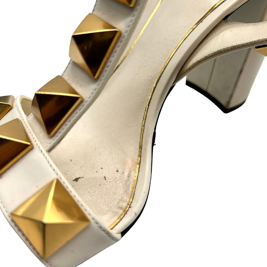 Sandalias Valentino Roman Stud T.37