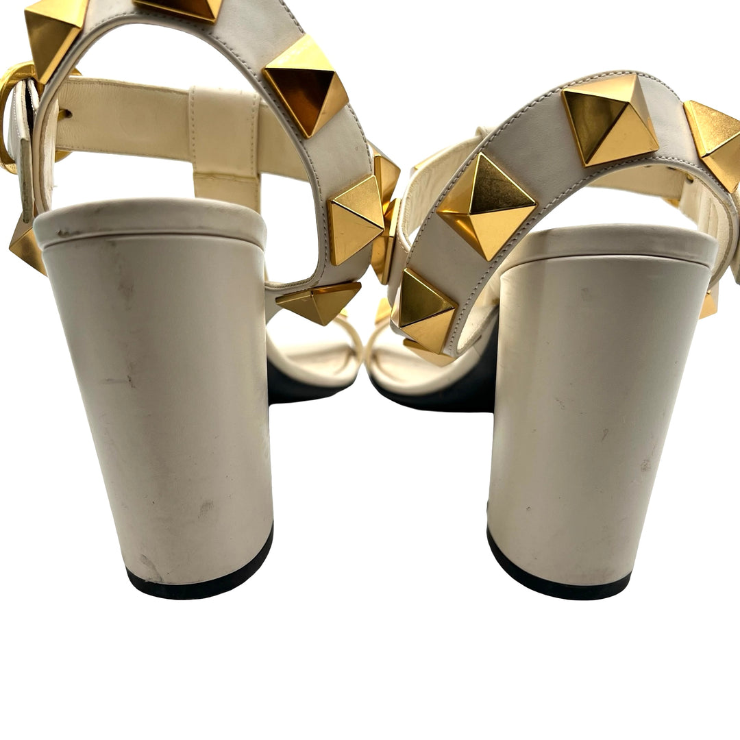 Sandalias Valentino Roman Stud T.37