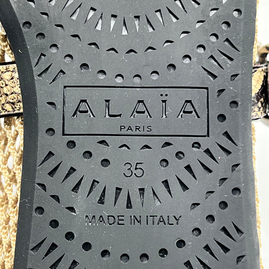 Flats Alaïa T.35