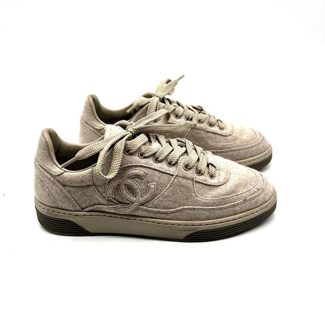 Tenis Chanel Interlocking T.37.5