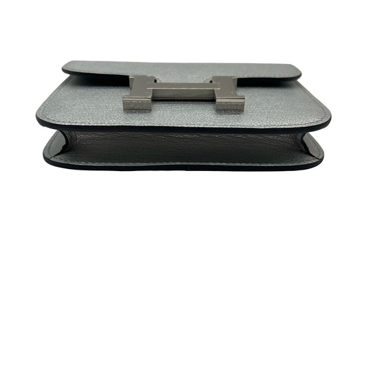 Cinturón Hermès Kelly 18 y Cartera Constance Slim Argent