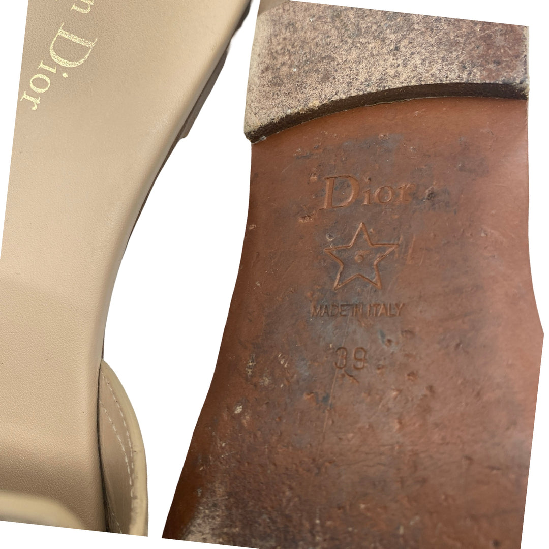 Sandalias Dior 30 Montaigne T.39