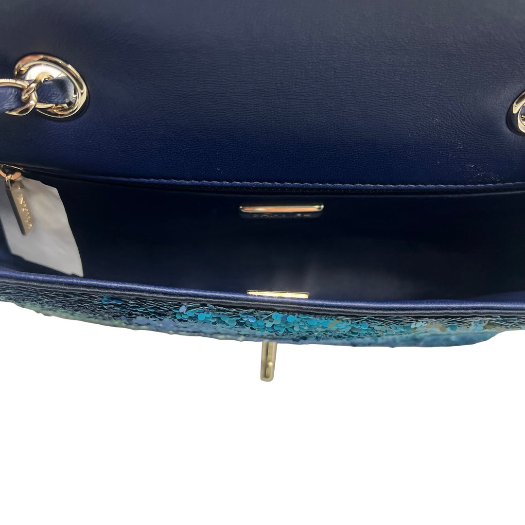 Bolsa Chanel Shaded Sequins Mediana