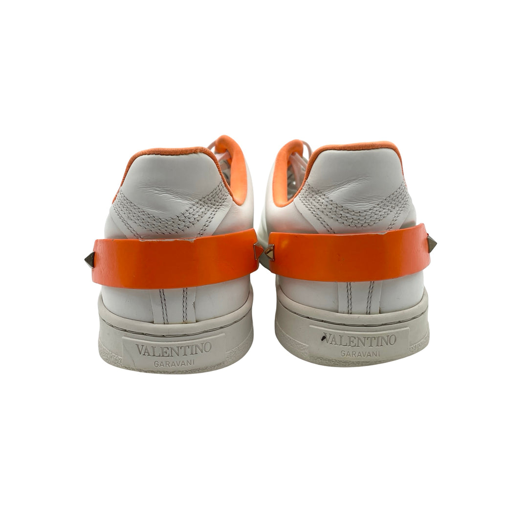 Tenis Valentino Two Tone Perforated Logo Sneakers T.39