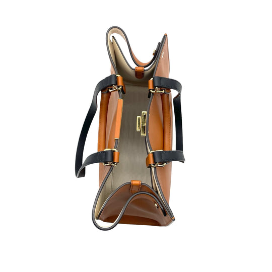 Bolsa Fendi Vitello Seta Century Small Peekaboo X-Tote