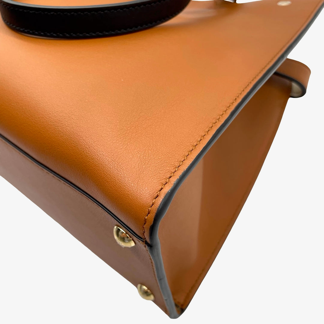 Bolsa Fendi Vitello Seta Century Small Peekaboo X-Tote