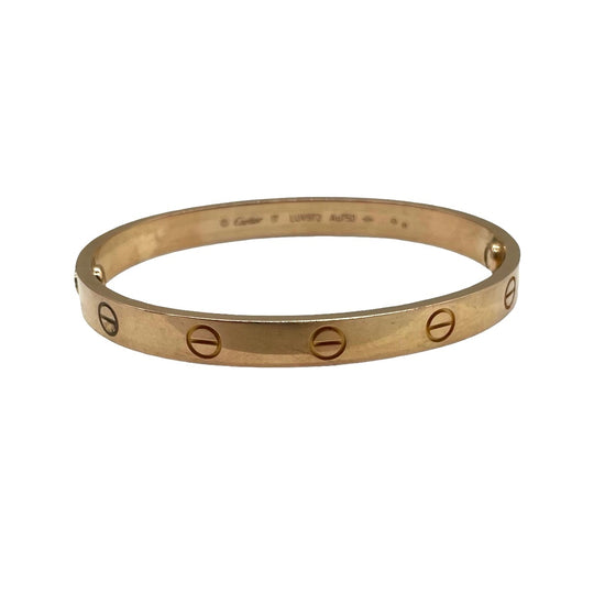 Cartier Pulsera Love T.17