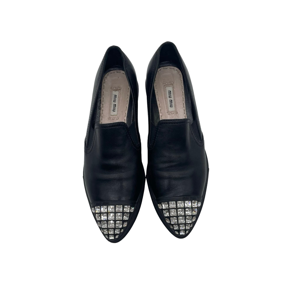Tenis Slip On Miu Miu T.37.5