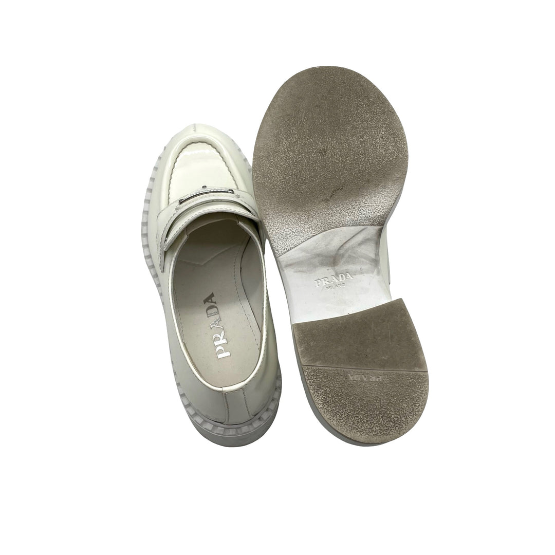 Mocasines Prada Chocolate T.36