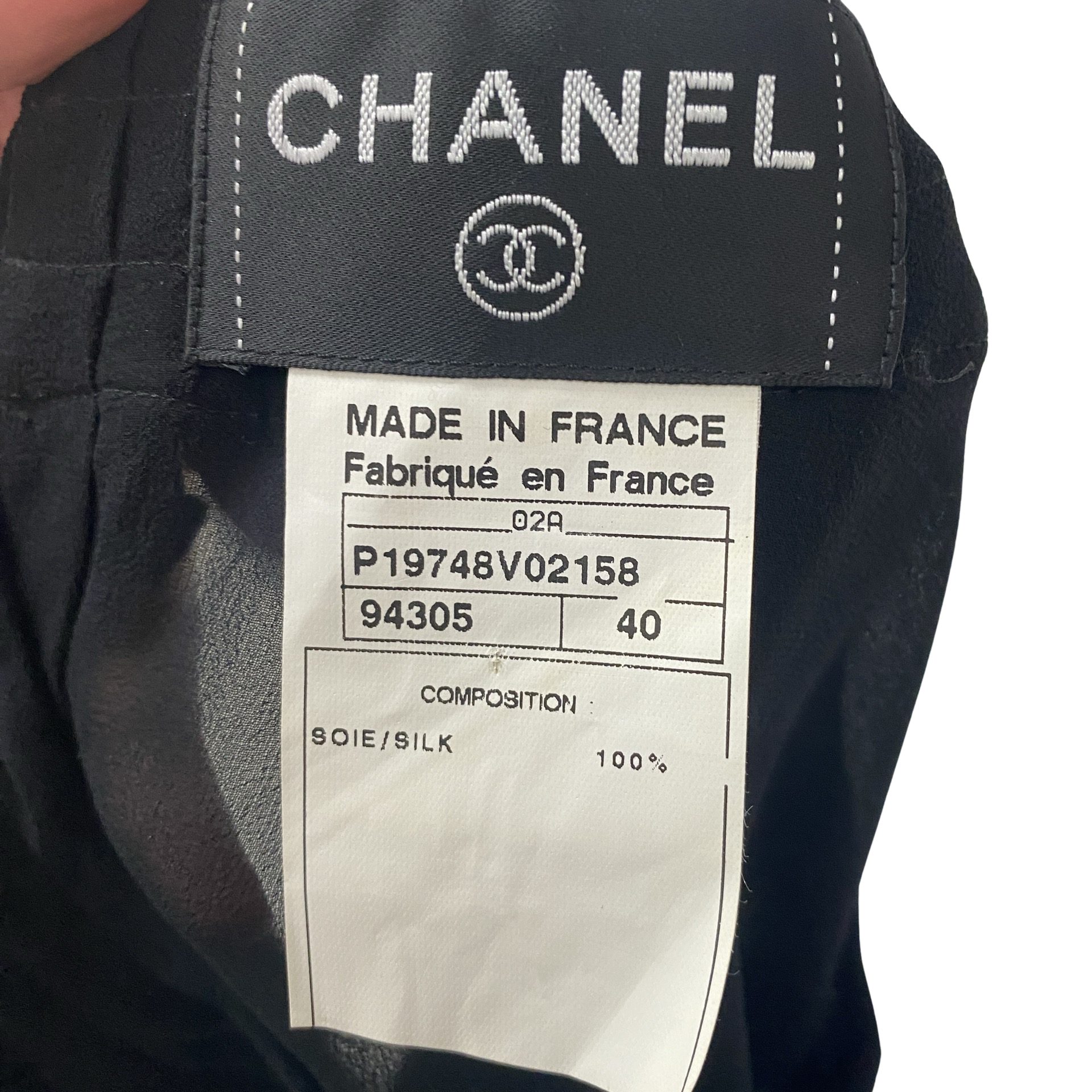 Blusa Chanel T.40