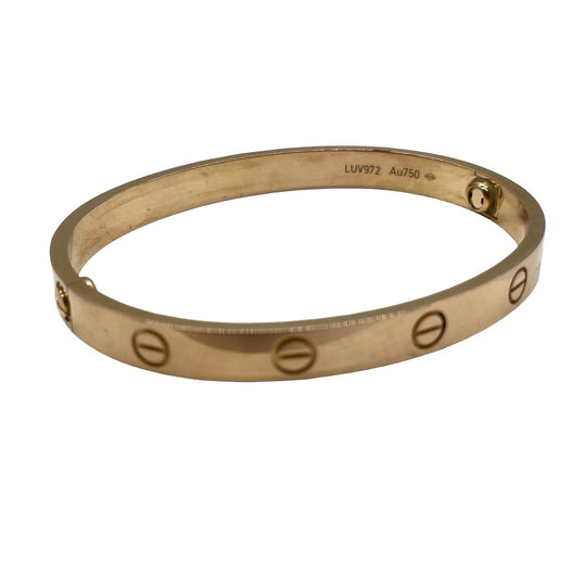 Cartier Pulsera Love T.17