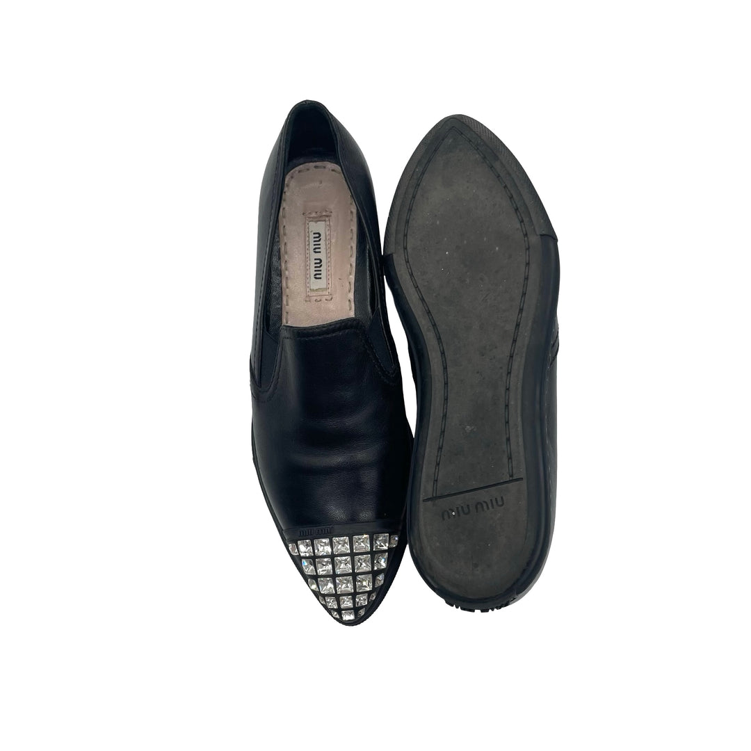 Tenis Slip On Miu Miu T.37.5