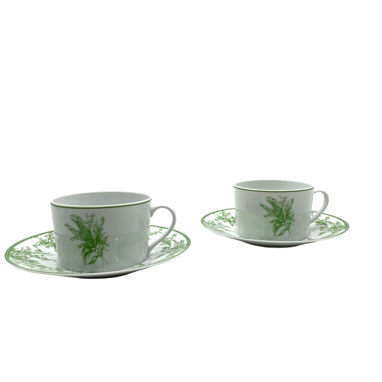 Set de tazas y platos Dior Lily of the Valley