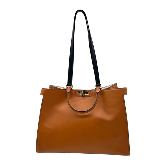 Bolsa Fendi Vitello Seta Century Small Peekaboo X-Tote