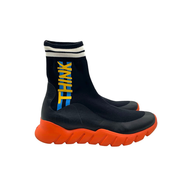 Tenis Fendi  Love High Top Sock T.42