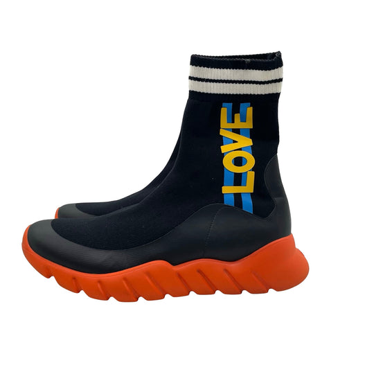 Tenis Fendi  Love High Top Sock T.42