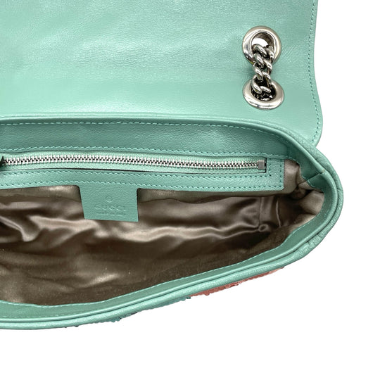 Bolsa Gucci GG Marmont Sequin Satin