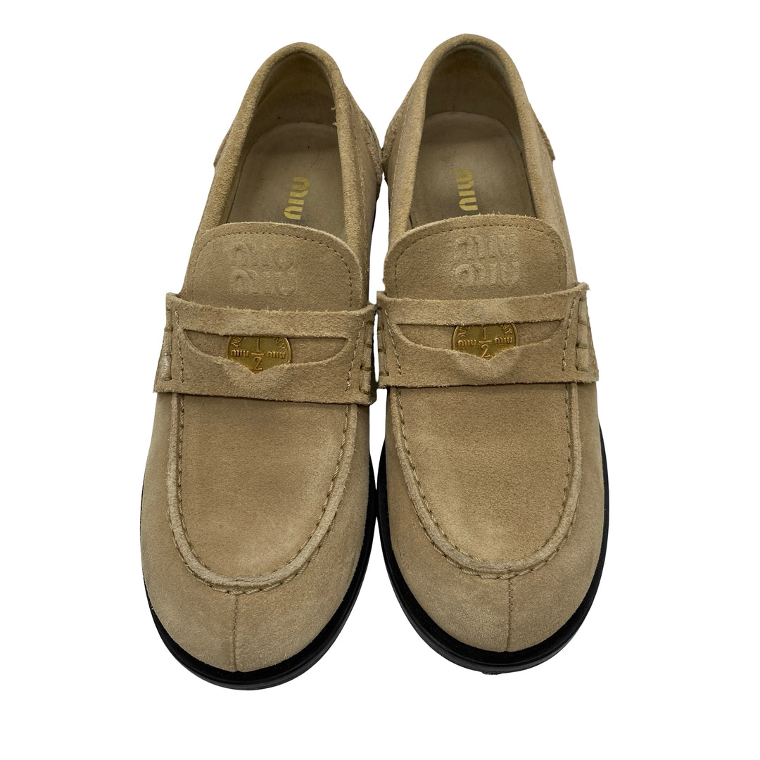 Mocasines Miu Miu Penny T.37.5