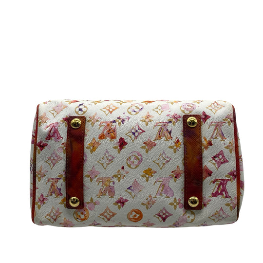 Bolsa Louis Vuitton x Richard Prince Water Color Frame Speedy