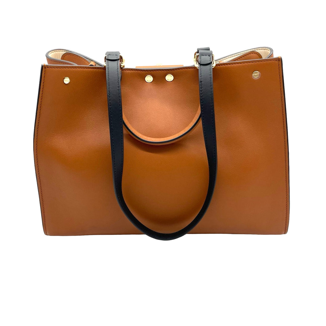 Bolsa Fendi Vitello Seta Century Small Peekaboo X-Tote