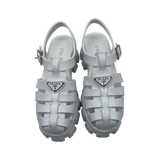 Sandalias Prada Monolith T.37