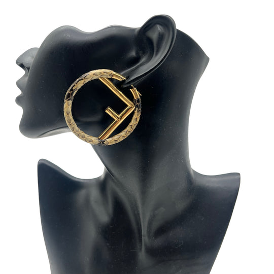Aretes Fendi F is Fendi