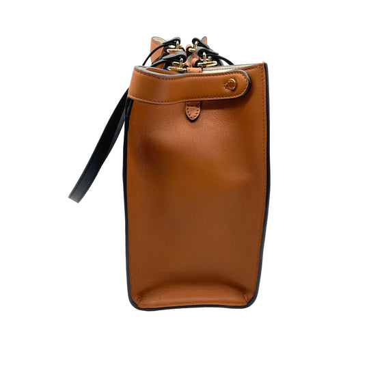 Bolsa Fendi Vitello Seta Century Small Peekaboo X-Tote
