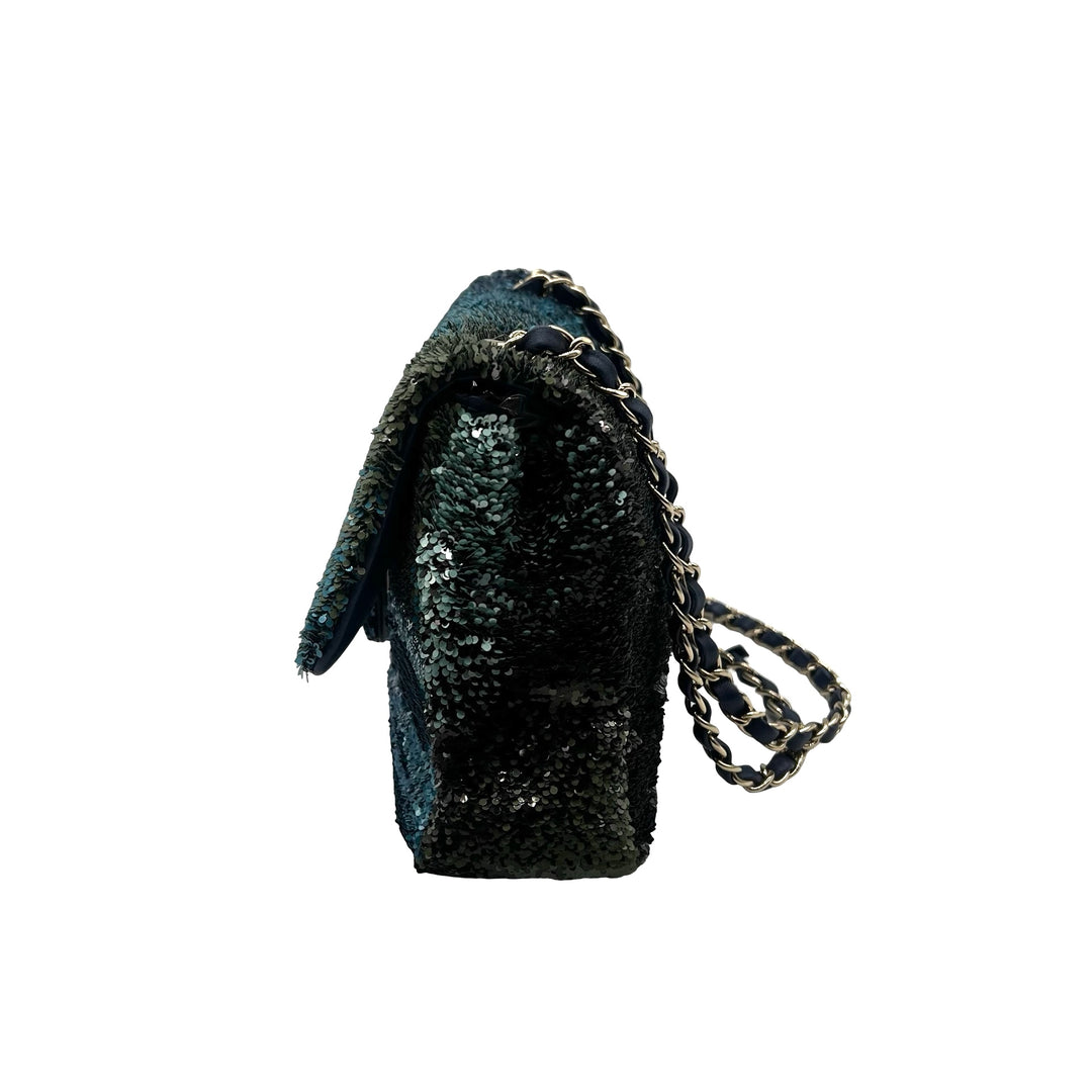 Bolsa Chanel Shaded Sequins Mediana