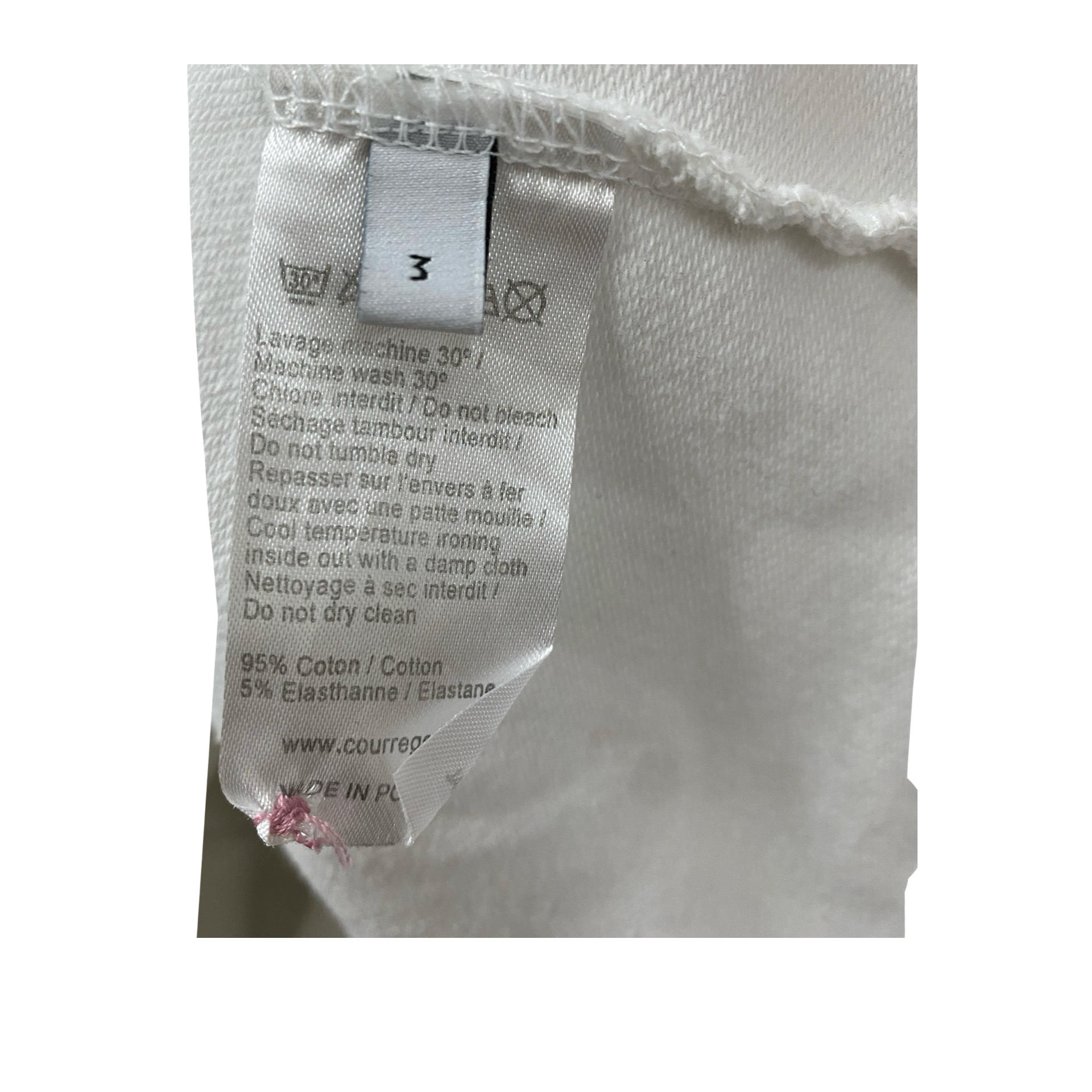 Sudadera Courrèges T.3