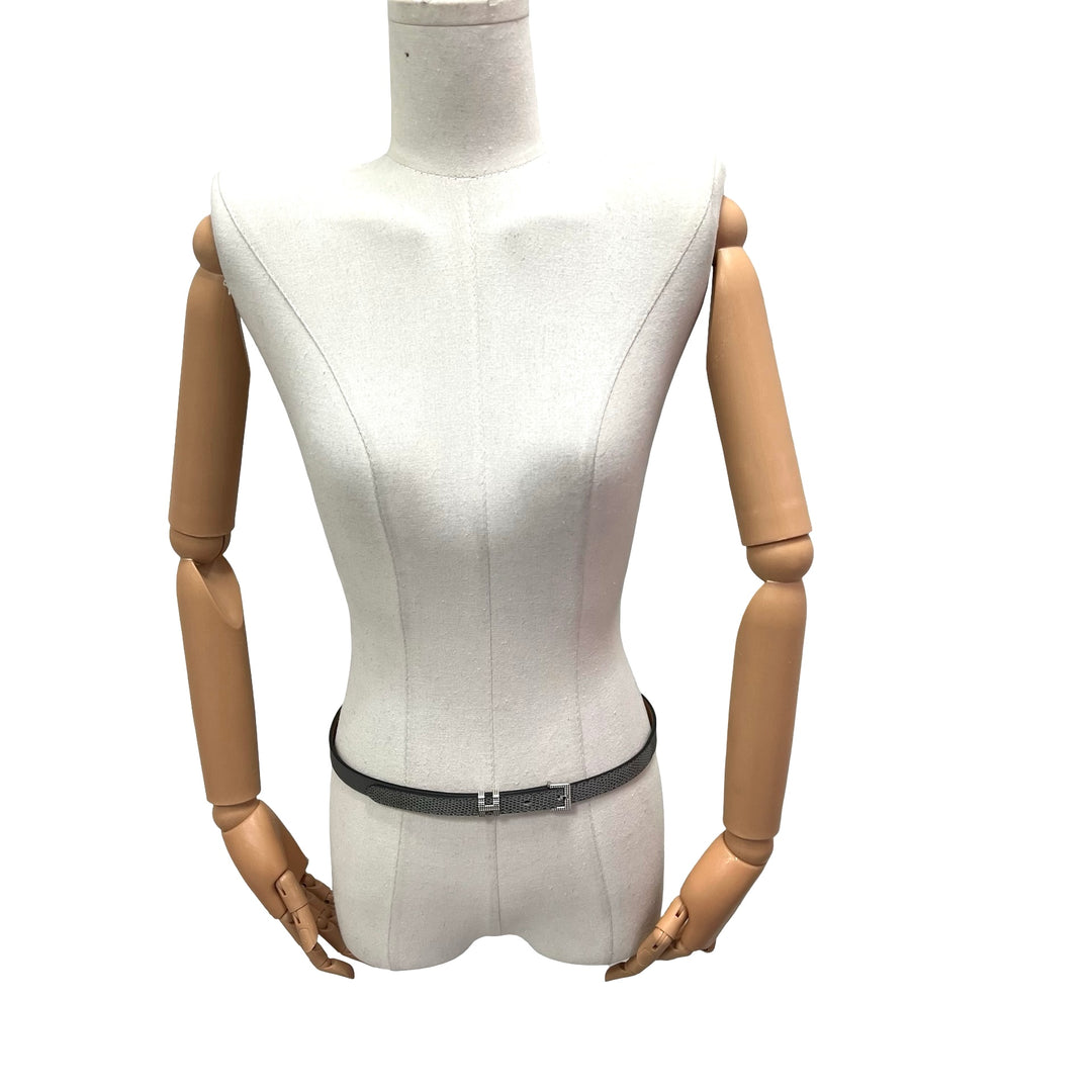 Cinturón Hermès Pop H Guilloché de cintura  T.80