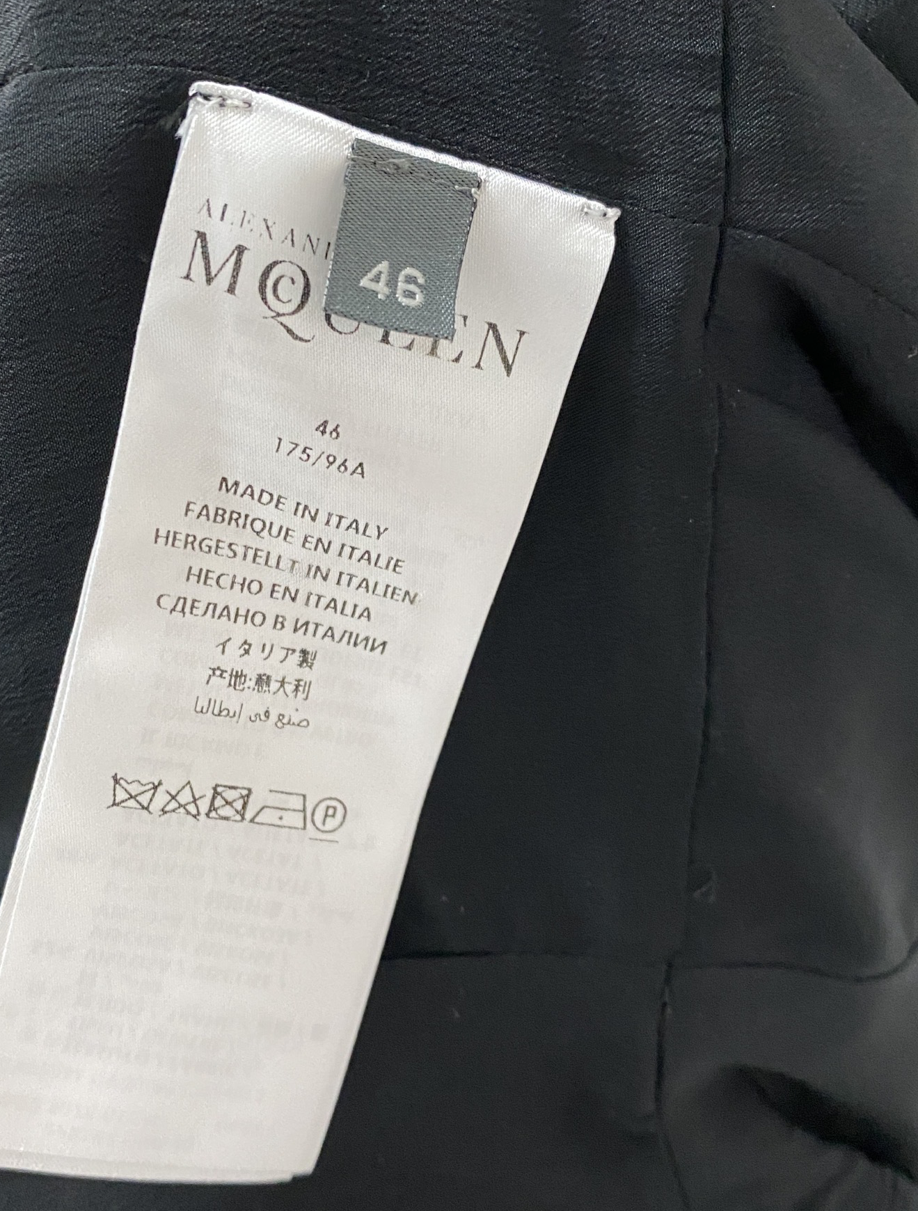 Vestido Alexander McQueen T.46