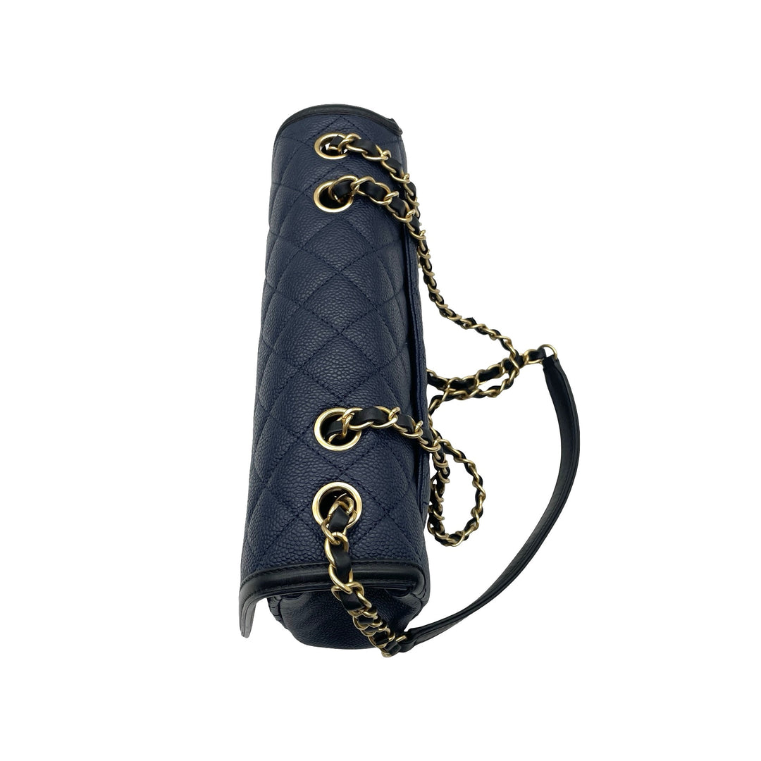 Bolsa Chanel CC Filigree Flap