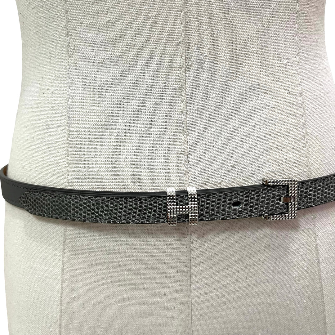 Cinturón Hermès Pop H Guilloché de cintura  T.80