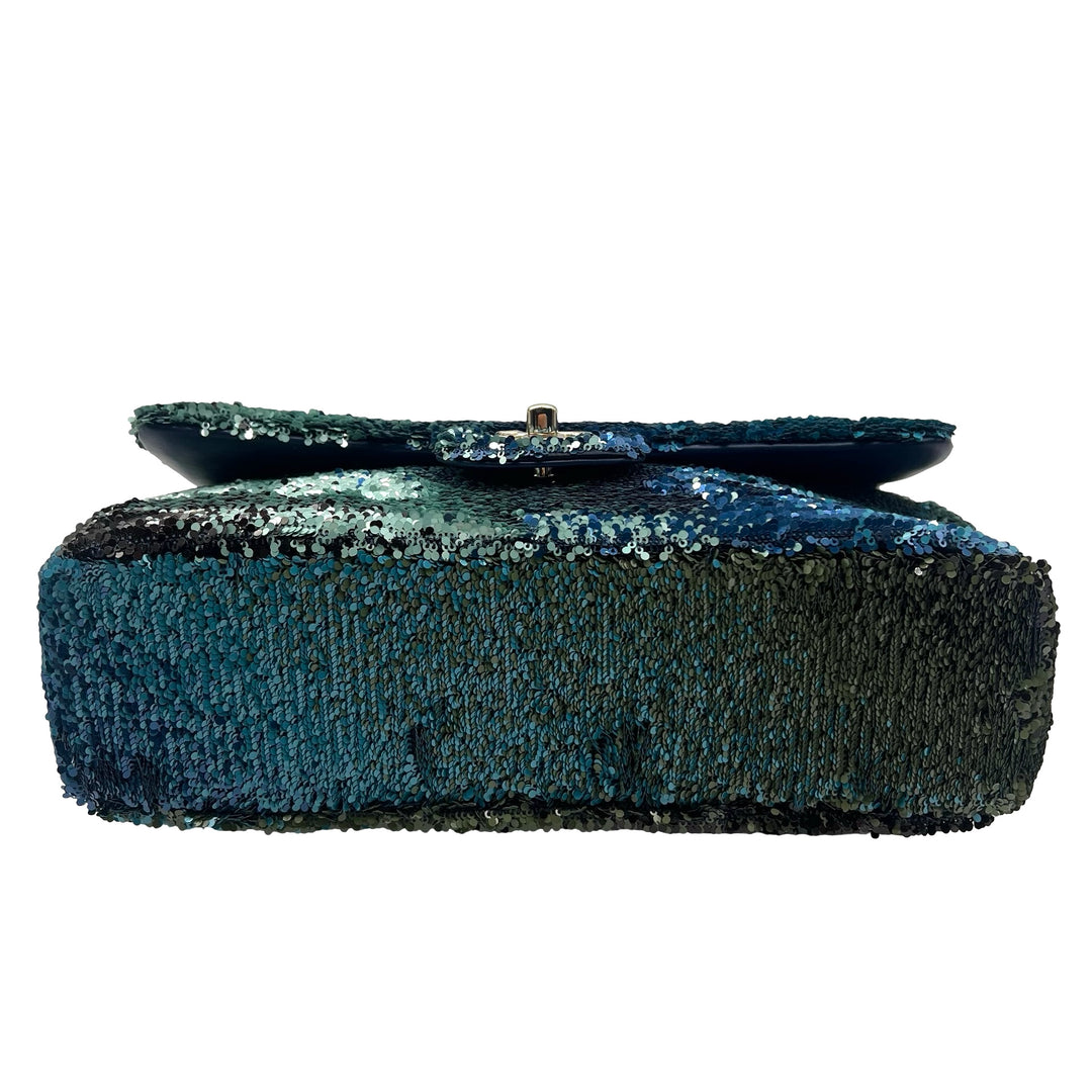 Bolsa Chanel Shaded Sequins Mediana